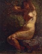 Gustave Courbet Baigneuse oil painting on canvas